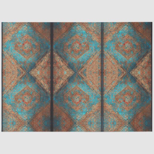 Persische schöne alte Muster Populäre Sammlung Seidenpapier (Vorderseite)