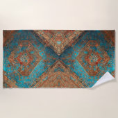 Persische schöne alte Muster Populäre Sammlung Strandtuch (Vorderseite)