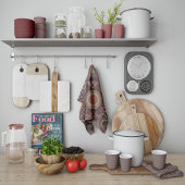 Persische Sonnenstrahlen gerahmt Geschirrtuch