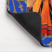 Persische Tänzerin. Vintages Entwurfs-Geschenk Mousepad (Ecke)