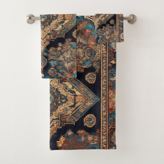 Persische trendy Beautiful Old Pattern Collection Badhandtuch Set (Insitu)