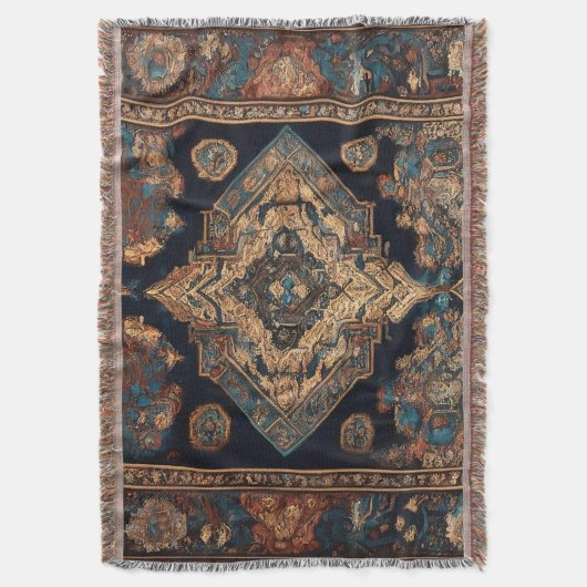 Persische trendy Beautiful Old Pattern Collection Decke (Vorderseite Vertikal)