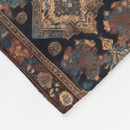 Persische trendy Beautiful Old Pattern Collection Fleecedecke (Ecke)