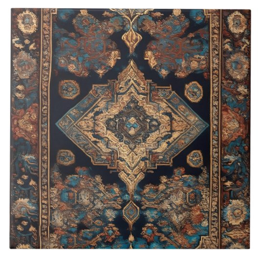 Persische trendy Beautiful Old Pattern Collection Fliese (Vorderseite)