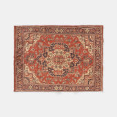 Persische Vintage Wolldecke-feine mit Blumenkunst Fleecedecke (Vorderseite (Horizontal))