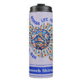 Persische Weihnachtsgeschenke für Tochter-Uni-Mädc Thermosbecher (Vorderseite)