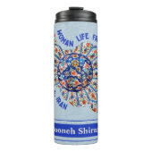 Persische Weihnachtsgeschenke für Tochter-Uni-Mädc Thermosbecher (Vorderseite)