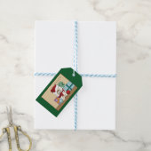 Persische Weihnachtskatze Geschenkanhänger (Mit Garn)