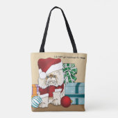 Persische Weihnachtskatze Tasche (Rückseite)