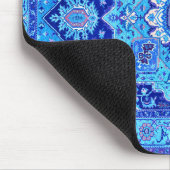 PERSISCHE WOLLDECKE - Blau Mousepad (Ecke)