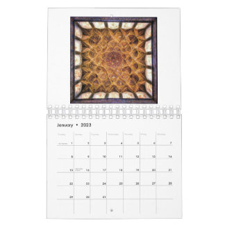 Persischer Architekturkalender Kalender