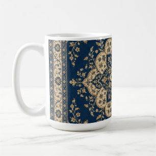 Persischer Becher Vintage-Medallion Marine Gold Ge Kaffeetasse