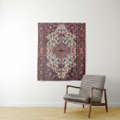 Persischer Blauer Krebs Wandteppich (Beispiel)