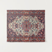 Persischer Blauer Krebs Wandteppich (Vorderseite (Horizontal))