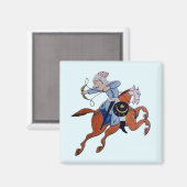 Persischer Bogenschütze Magnet (Vorderseite/Rückseite)