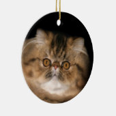 Persischer Brauner Tabak Keramikornament (Rechts)