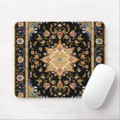 Persischer brauner Teppich Mousepad (Mit Mouse)