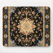 Persischer brauner Teppich Mousepad (Vorne)