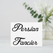 persischer Fanatiker Postkarte (Stehend Vorderseite)