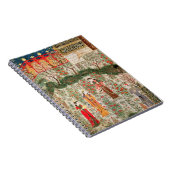 Persischer Garten, 15. Jahrhundert (w/c auf Notizblock (Rechte Seite)