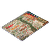 Persischer Garten, 15. Jahrhundert (w/c auf Notizblock (Linke Seite)