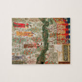 Persischer Garten, 15. Jahrhundert (w/c auf Puzzle (Horizontal)