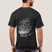 Persischer Gedicht T - Shirt (Rückseite)