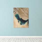 Persischer Golf Leinwanddruck (Insitu (Holzboden))