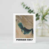 Persischer Golf Postkarte (Stehend Vorderseite)