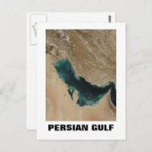 Persischer Golf Postkarte (Vorne/Hinten)