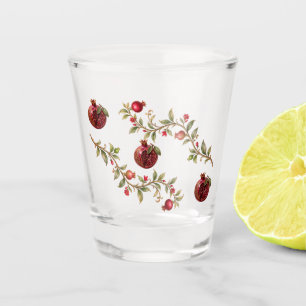 Persischer Granatapfelbaum-Wandkunst Luxus-Botan Schnapsglas