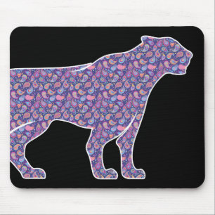 Persischer Iraner im Nahen Osten Paisley Panther L Mousepad