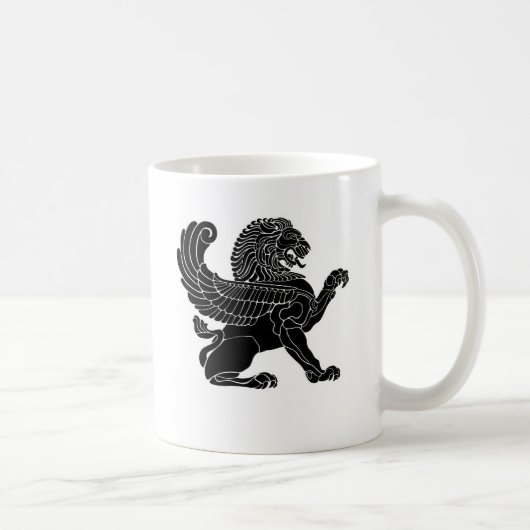 persischer Löwe Kaffeetasse (Rechts)