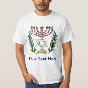 Persischer Magen David Menora T-Shirt