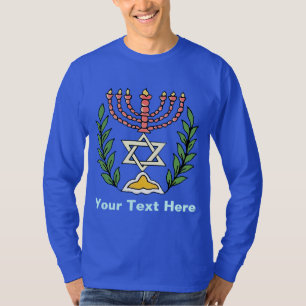 Persischer Magen-David-Menora T-Shirt