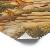 Persischer Miniaturstil Poster (Ecke)