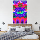 Persischer Mirage Leinwanddruck (Insitu (Schlafzimmer))