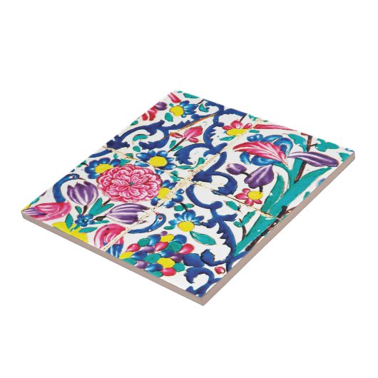 Persischer mit Blumengarten Fliese (Seite)