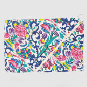 Persischer mit Blumengarten Golfhandtuch (Horizontal)