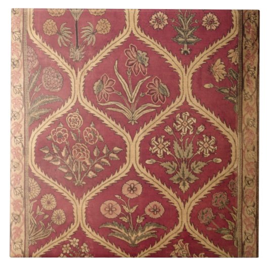 Persischer oder türkischer Teppich, 16./17. Fliese (Vorderseite)