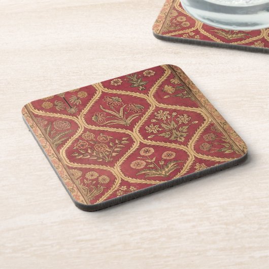 Persischer oder türkischer Teppich, 16./17. Getränkeuntersetzer (Linke Seite)