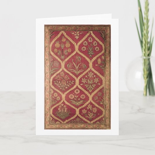 Persischer oder türkischer Teppich, 16./17. Jahrhu Karte (Vorderseite)