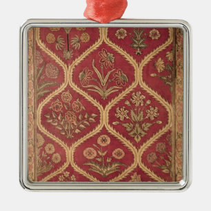 Persischer oder türkischer Teppich, 16./17. Ornament Aus Metall