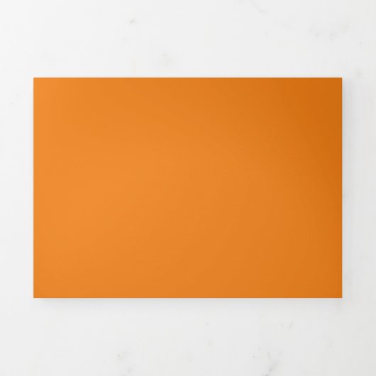 Persischer Orange, Sand Brown, Tan, Dreifach Gefaltete Karte (Cover)