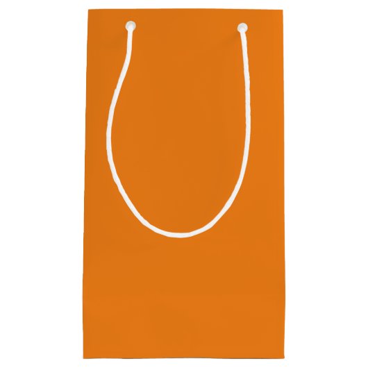 Persischer Orange, Sand Brown, Tan, Kleine Geschenktüte (Vorderseite)