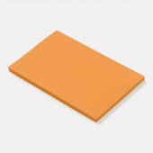 Persischer Orange, Sand Brown, Tan Post-it Klebezettel (angewinkelt)