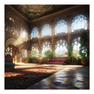 Persischer Palast Fotodruck