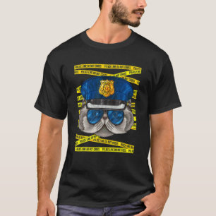 Persischer Polizeibeamter Polizist Polizeikatze T-Shirt