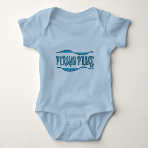 Persischer Prinz - in Blau Baby Strampler