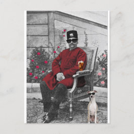 Persischer Schah aus Qajar - Iran Postkarte